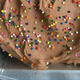 Chocolate cake in pan